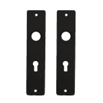 Dulimex kortschild 180x41x6,5 mm D&N slot PC55 zwart