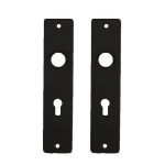 Dulimex kortschild 180x41x6,5 mm D&N slot PC72 BE zwart