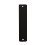 Dulimex kortschild geheel blind KS GB BE zwart