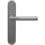 GPF1040.20 Kohu duo deurkruk op langschild WC57/5 normale knop