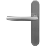 GPF1075.20L Tonga deurkruk op langschild blind linkswijzend