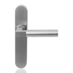 GPF2082.20 Kuri deurkruk op langschild WC63/8 grote knop
