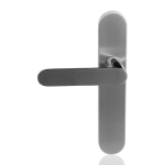GPF2095.20L Knipo duo deurkruk op langschild blind linkswijzend