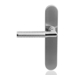 GPF3010.20L Taura duo deurkruk op langschild blind linkswijzend