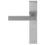 GPF3115.25L Hinu deurkruk op langschild blind linkswijzend