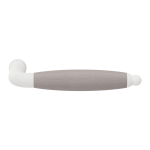 GPF8283 Ika XL deurkruk wit/eiken whitewash
