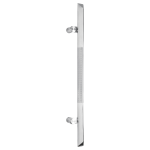 GPF9770.59 deurgreep GPF25 driehoek 40x36x800/500mm incl. bevestiging gepolijst RVS geborsteld