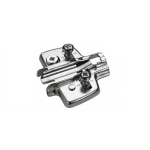 Kruismontageplaat met vooraf gemonteerde euroschroeven 5x8mm