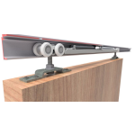 Husky Dual softclose schuifdeursysteem-set met aluminium rail