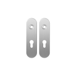 Kortschild GPF1100.10 PC55 RVS geborsteld