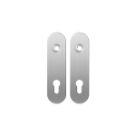 Kortschild GPF1100.10 PC72 RVS geborsteld