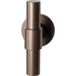 Deurkruk op rozet Hipi Deux+ GPF3047.A2-00, Bronze blend