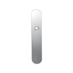 Langschild GPF1100.20L blind linksdraaiend RVS geborsteld