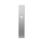 Langschild GPF1100.25R blind rechtsdraaiend RVS geborsteld