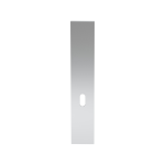 Langschild GPF1200.65L/R BB56 zonder krukgat RVS gepolijst