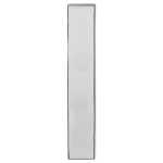 Langschild GPF1200.65L/R PC85 zonder krukgat RVS gepolijst