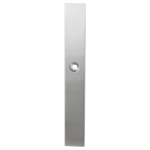Langschild XL GPF1100.75 WC55/8 grote knop RVS geborsteld
