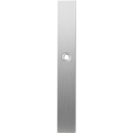 Langschild XL GPF1100.75R blind rechtsdraaiend RVS geborsteld