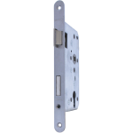 Mauer insteekslot 2825 DIN LS PC72 met wissel rond gelakt