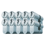 Mauer profielcilinder, standaard serie, dubbele cilinder gelijksluitend per 10