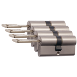 Nemef 142/9 profielcilinder NF4 serie dubbele cilinder gelijksluitend per 4