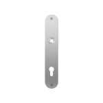 Plaatschild GPF1100.21L/R PC85 links-/rechtsdraaiend RVS geborsteld