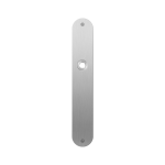 Plaatschild GPF1100.22L/R blind links-/rechtsdraaiend RVS geborsteld