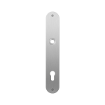 Plaatschild GPF1100.22L/R PC92 links-/rechtsdraaiend RVS geborsteld