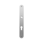 Plaatschild GPF1100.23L/R PC72 links-/rechtsdraaiend RVS geborsteld