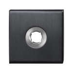 Rozet GPF1100.02P1 50x50x8mm PVD antraciet