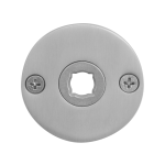 Rozet GPF1100.06L/R 50x2mm RVS geborsteld links-/rechtsdraaiend