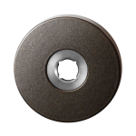 Rozet GPF1100.A1 L/R 50x8 mm Dark blend links-/rechtsdraaiend