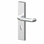 S2 veiligheidsbeslag buitenschild 5021 SKG2 kruk aluminium rechthoekig