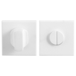 Toiletgarnituur GPF8910.42 50x50x8mm stift 8mm wit grote knop