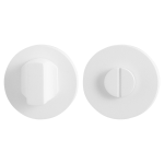 Toiletgarnituur GPF8910.45 50x6mm stift 8mm wit grote knop