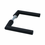VEILIG deurkruk zwart 38-42 mm