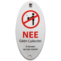 BB-06 emaille anti-verkopersbord