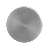 Blinde rozet GPF0900.00 50x8mm RVS geborsteld