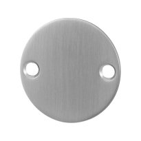 Blinde rozet GPF0900.06 50x2mm RVS geborsteld