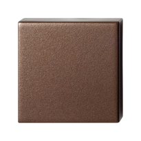 Blinde rozet GPF1102.A2.0900 50x50x8 mm Bronze blend