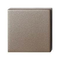 Blinde rozet GPF1102.A3.0900 50x50x8 mm Mocca blend