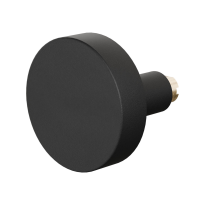 GPF8855.61 excentrische knop 60x16mm t.b.v. veiligheidsschilden vast Zwart