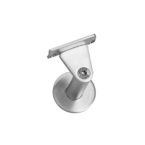 Intersteel Leuninghouder zwaar-taps hol zadel RVS matgeborsteld, 71x60x90mm