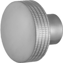 Knop model 4 t.b.v. Mauer knopcilinder messing vernikkeld