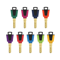 M&C Color+ sleutel met kleuren cap