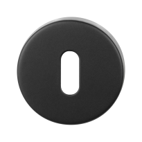 Sleutelrozet 53x10 mm mat zwart egaal 
