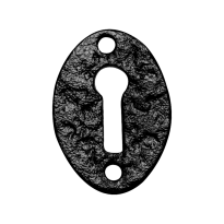 Sleutelrozet KP3011 45x34mm smeedijzer zwart