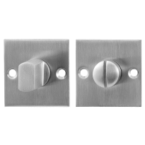 Toiletgarnituur GPF0904.08 50x50x2mm stift 5mm RVS geborsteld