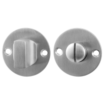 Toiletgarnituur GPF0911.06 50x2mm stift 5mm RVS geborsteld grote knop
