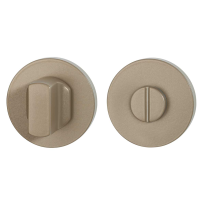 Toiletgarnituur GPF1105.A4.0910 50x6 mm stift 8 mm Champagne blend grote knop